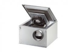 ESR EC Schallgedämmte Lüftungsbox mit ausschwenkbarem Ventilator, DN 125 bis DN 250