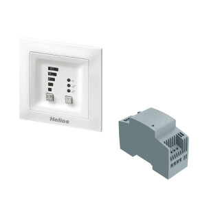 Helios KWL 45 STS-HS Steuerung Bedienelement u. Schaltnetzteil Hutsch. (03007)