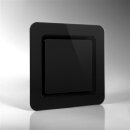 Tecanno Ventil Frame 100, Glas schwarz