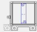 ECAc panel 1600 ZXR Verbindungselement z   (0043.1226)
