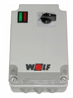 Wolf 3-Stufenschalter E 3-7T-2 Motorvollschutzschalter 7A, 230 V